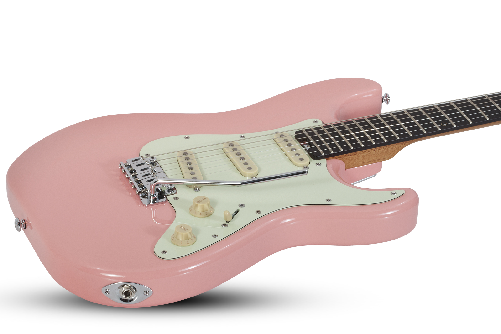 Schecter Nick Johnston Traditional Signature 3s Trem Eb - Atomic Coral - E-Gitarre in Str-Form - Variation 1