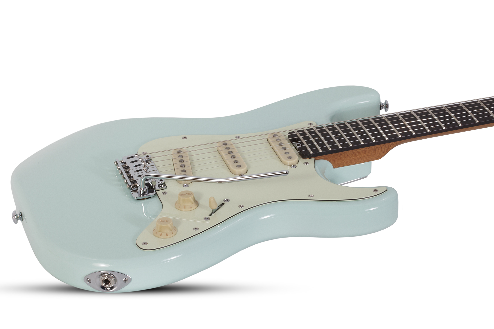 Schecter Nick Johnston Traditional Signature 3s Trem Eb - Atomic Frost - E-Gitarre in Str-Form - Variation 1