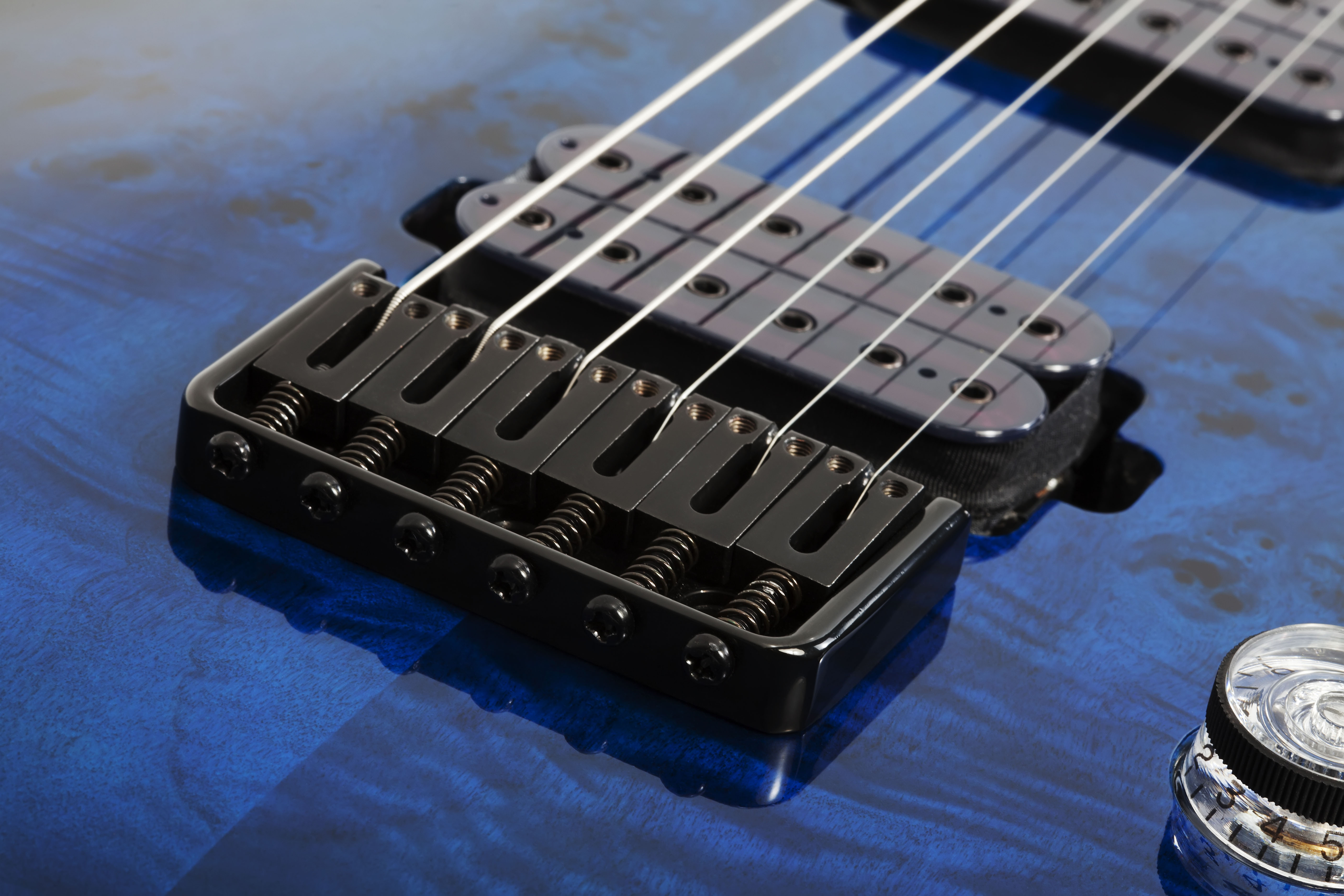 Schecter Omen Elite-6 2h Ht Rw - See Thru Blueburst - E-Gitarre in Str-Form - Variation 3