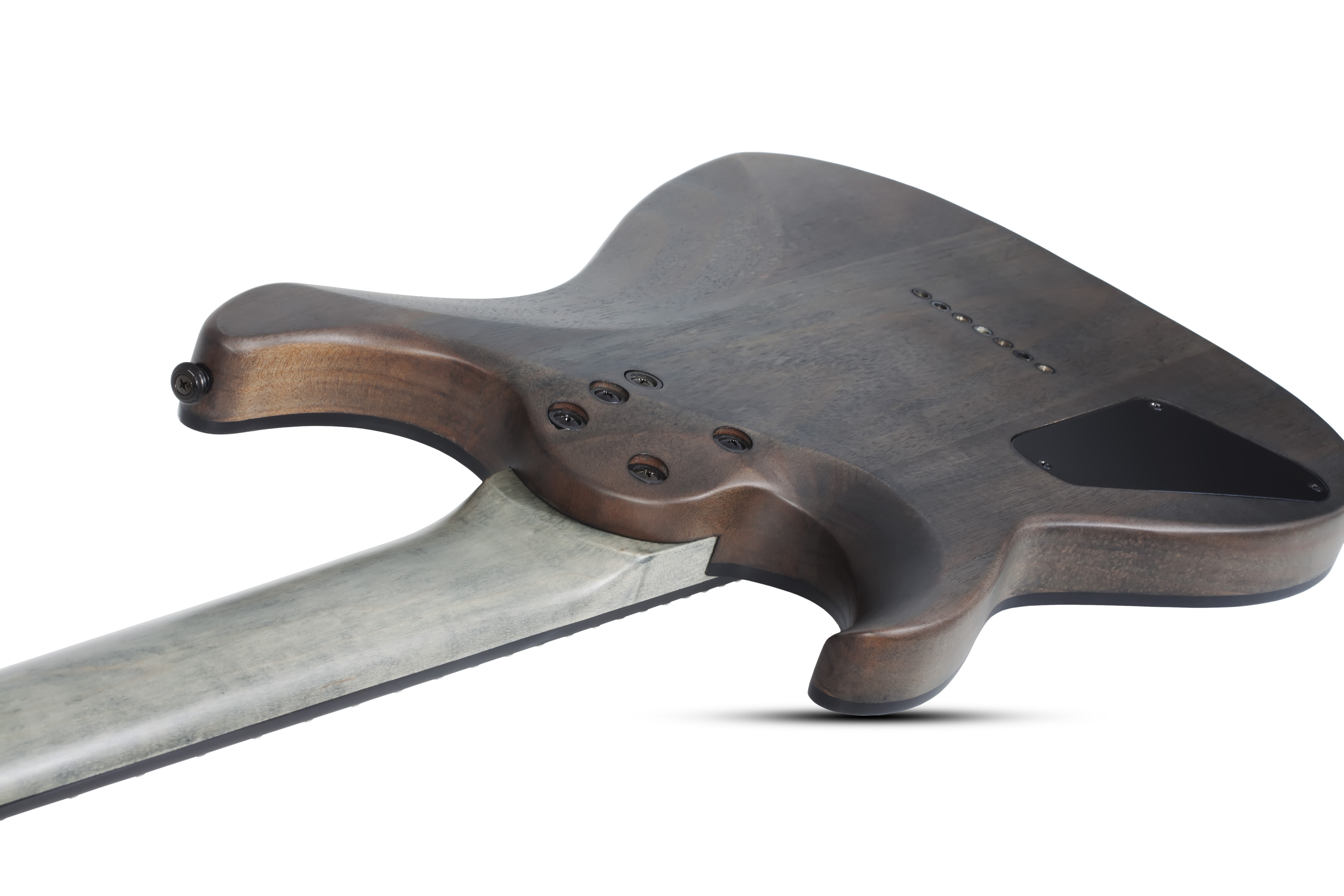 Schecter Omen Elite-7 7c Baryton 2h Ht Rw - Black Cherry Burst - 7-saitige E-Gitarre - Variation 3