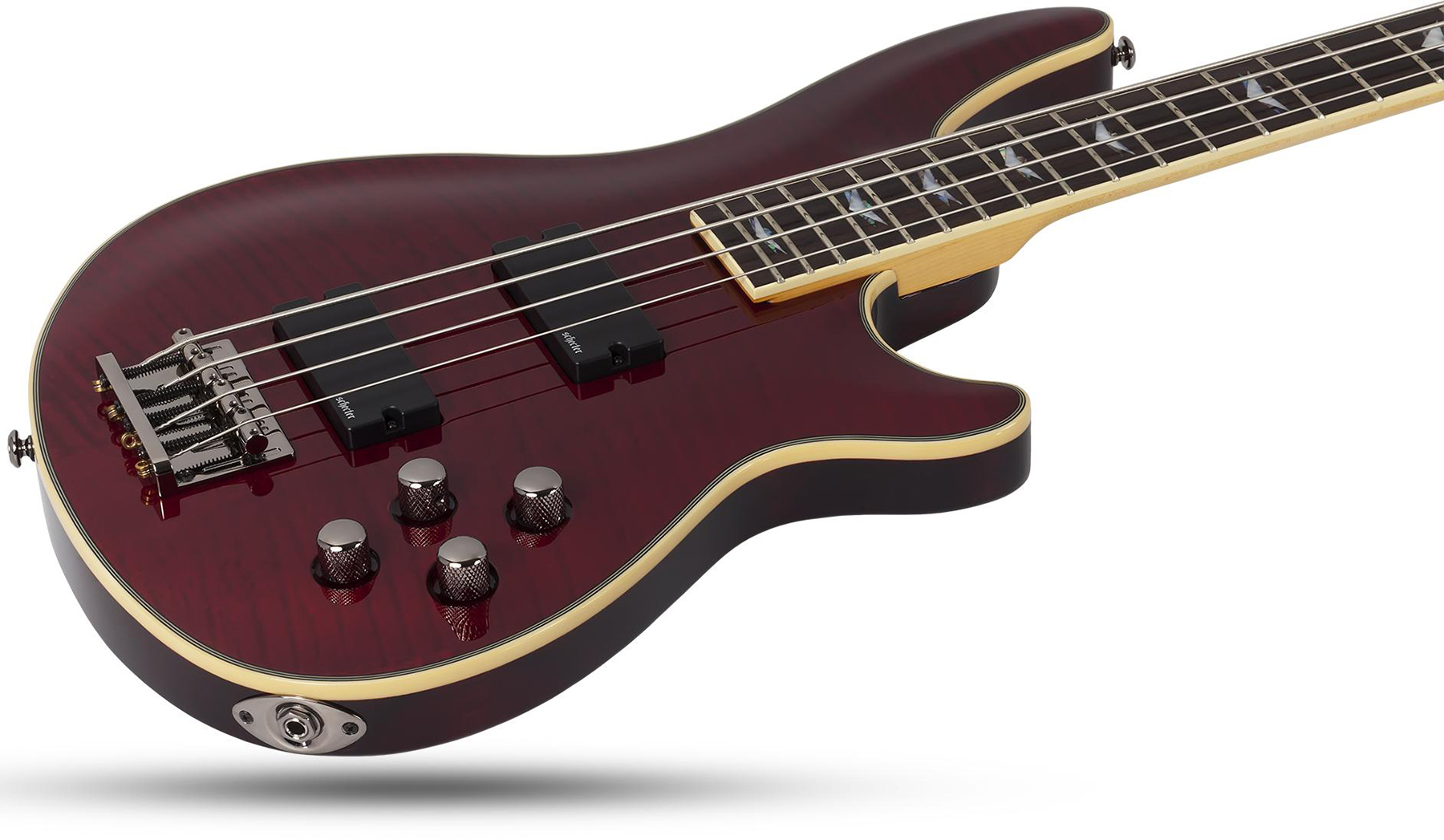 Schecter Omen Extreme-4 Active Rw - Black Cherry - Solidbody E-bass - Variation 1