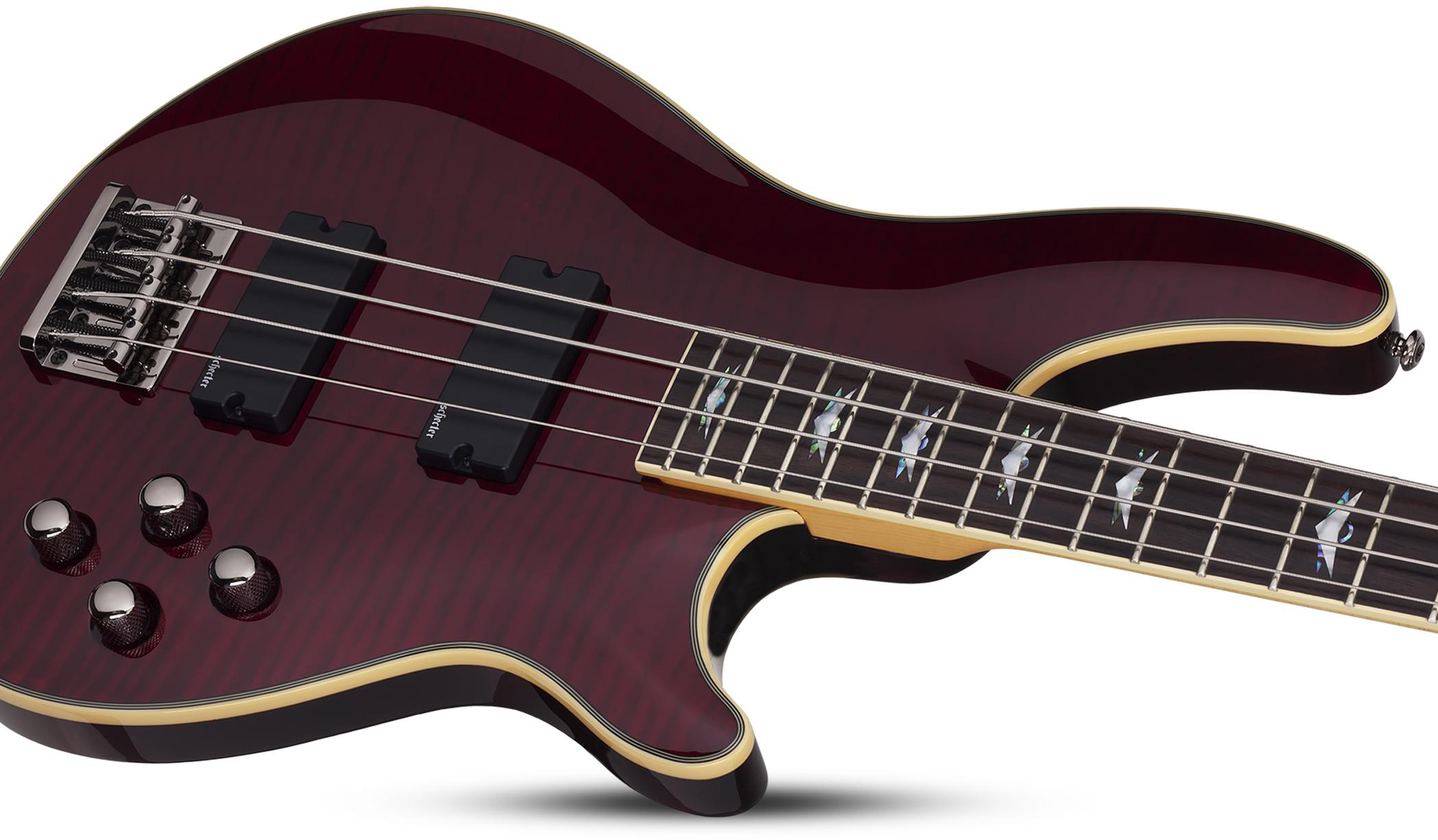 Schecter Omen Extreme-4 Active Rw - Black Cherry - Solidbody E-bass - Variation 2