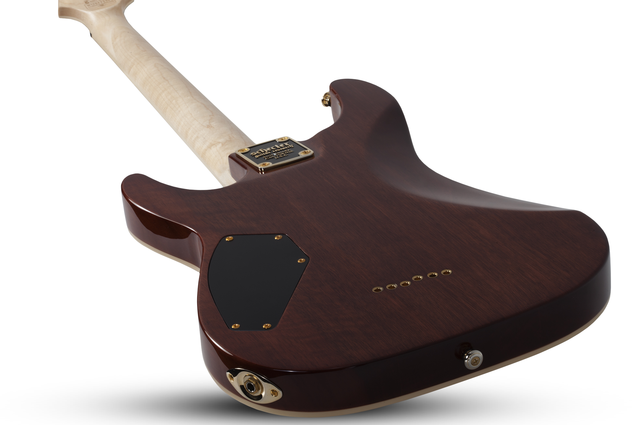 Schecter Omen Extreme-6 2h  Ht Rw - Gloss Natural - E-Gitarre in Str-Form - Variation 3