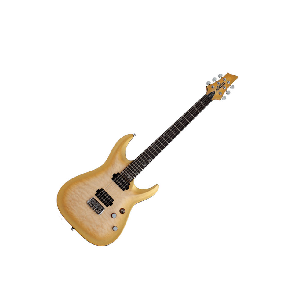 Schecter Omen Extreme Ii 2h Ht Eb - Gold Rush - E-Gitarre in Str-Form - Variation 1