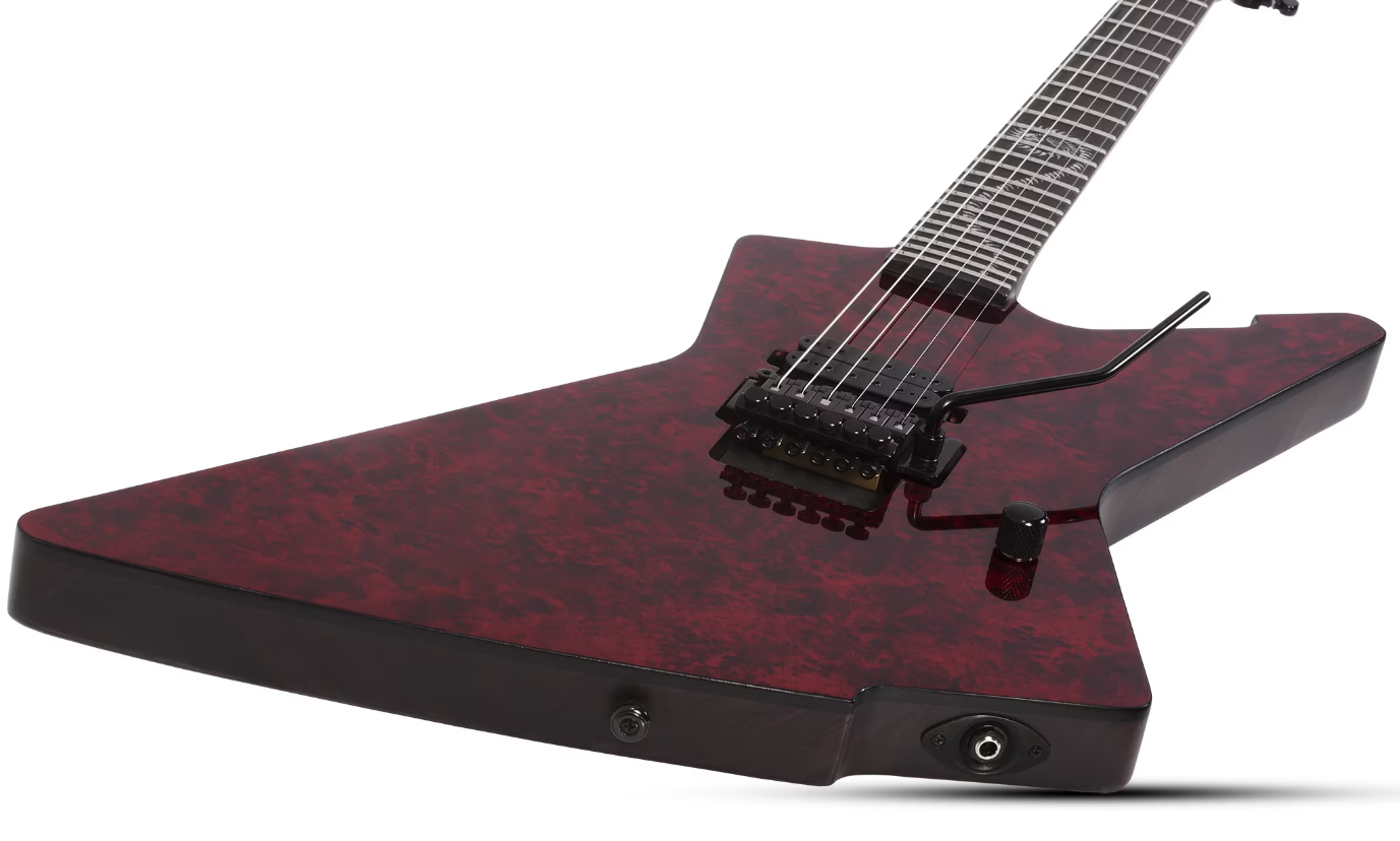 Schecter Patrick Kennison E1 Fr Apocrypha Signature 1h Eb - Red Reign - Signature-E-Gitarre - Variation 1