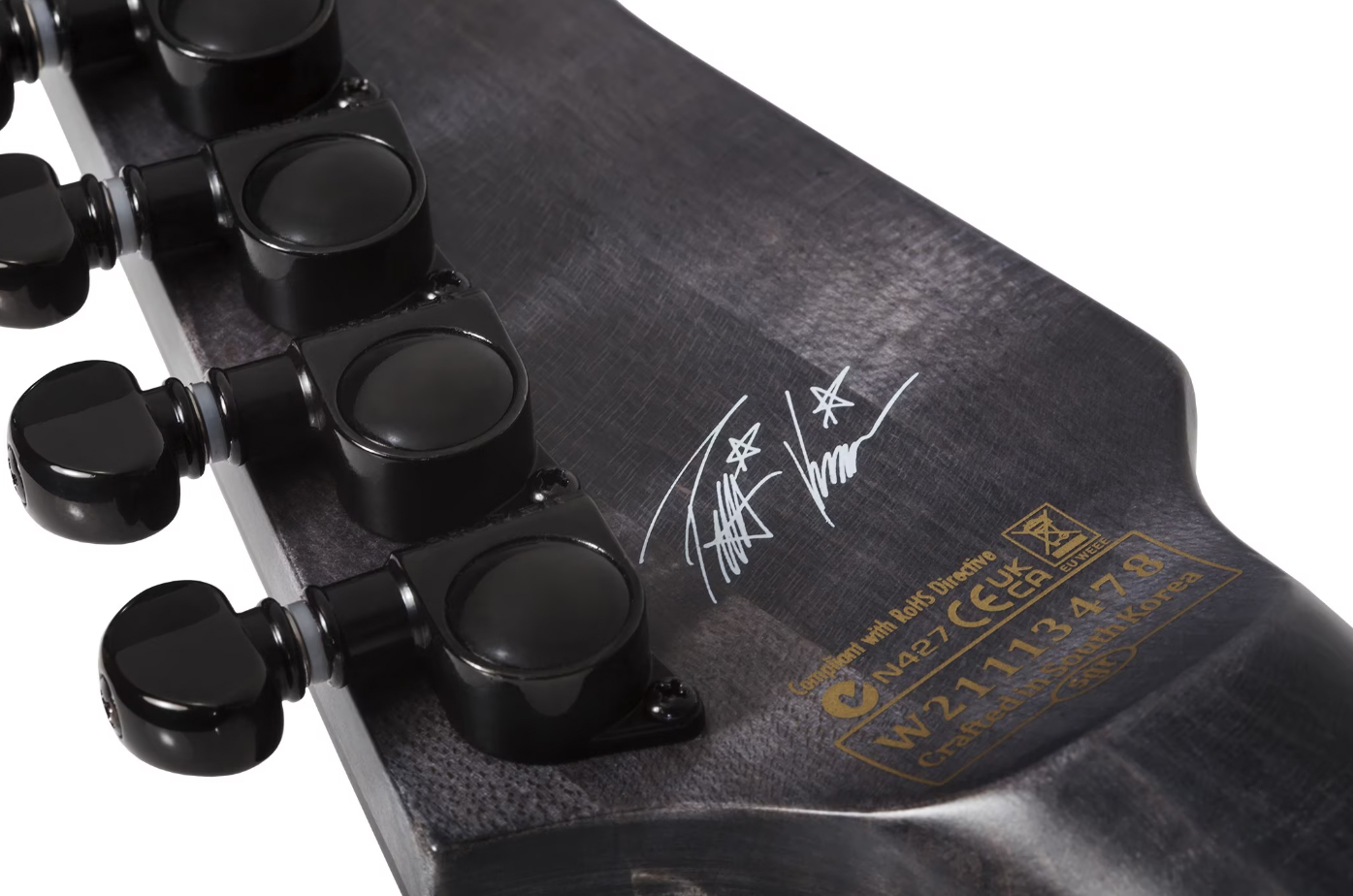 Schecter Patrick Kennison E1 Fr Apocrypha Signature 1h Eb - Red Reign - Signature-E-Gitarre - Variation 4