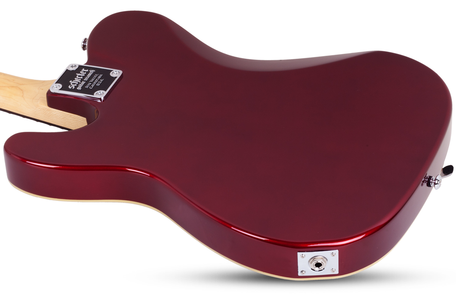 Schecter Pt Fastback Ii B Bigsby 2h Trem Bigsby Rw - Metallic Red - E-Gitarre in Teleform - Variation 3