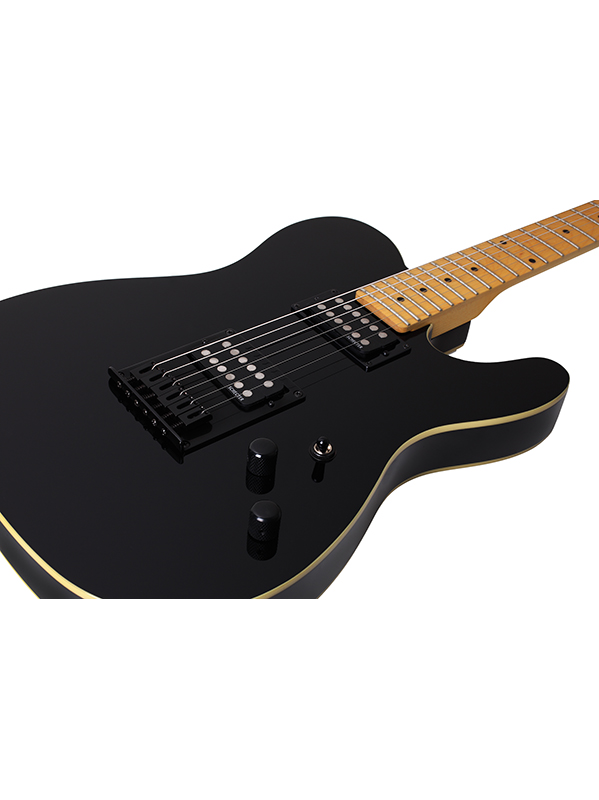 Schecter Pt Mm Hh Ht - Black - Single-Cut-E-Gitarre - Variation 2