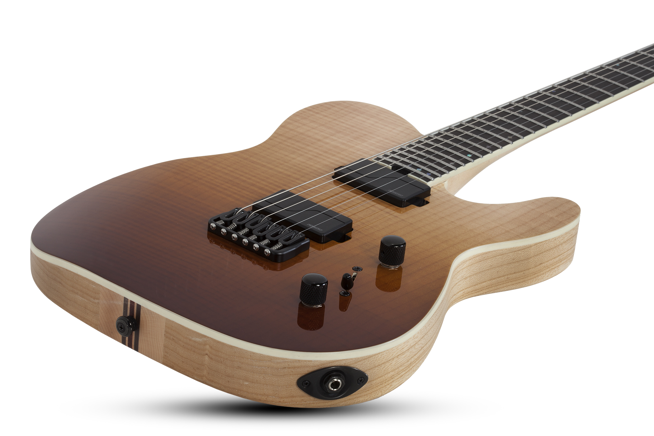 Schecter Pt Sls Elite 2h Fishman Fluence Modern Ht Eb - Antique Fade Burst - E-Gitarre in Teleform - Variation 1