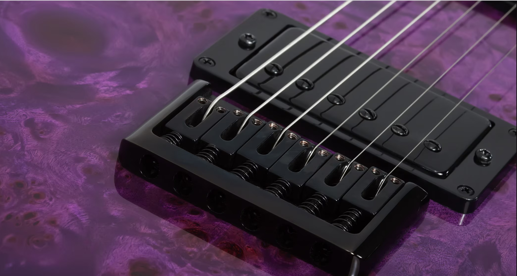 Schecter Pt Standard 2h Ht Rw - Purple Burst Burl - E-Gitarre in Teleform - Variation 3