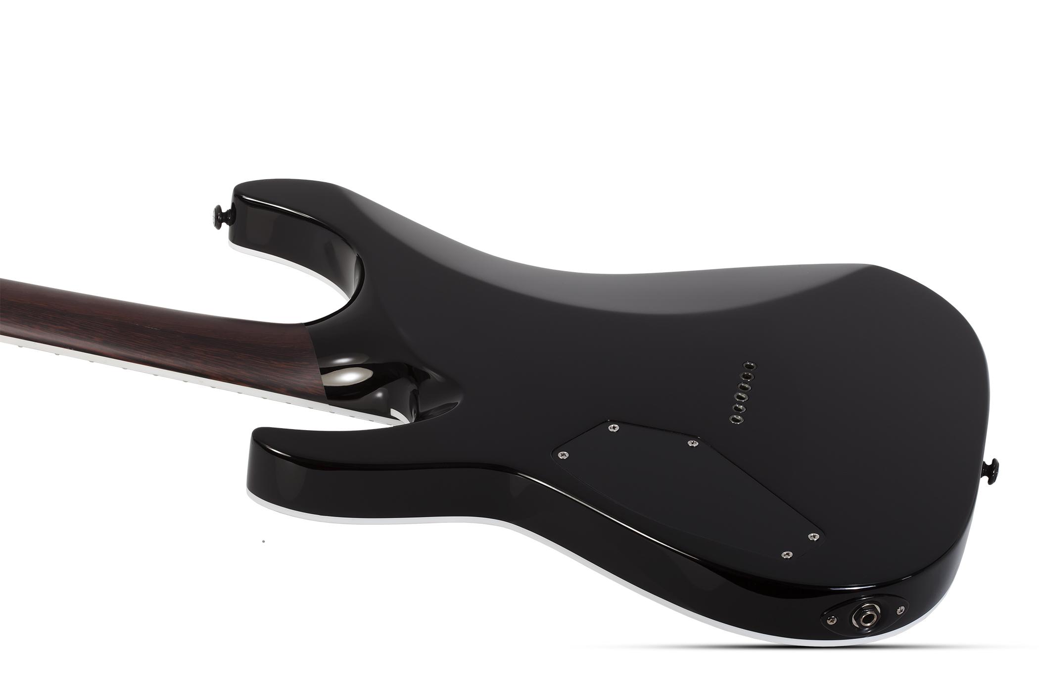 Schecter Reaper-6 Custom 2h Ht Eb - Black - E-Gitarre in Str-Form - Variation 3