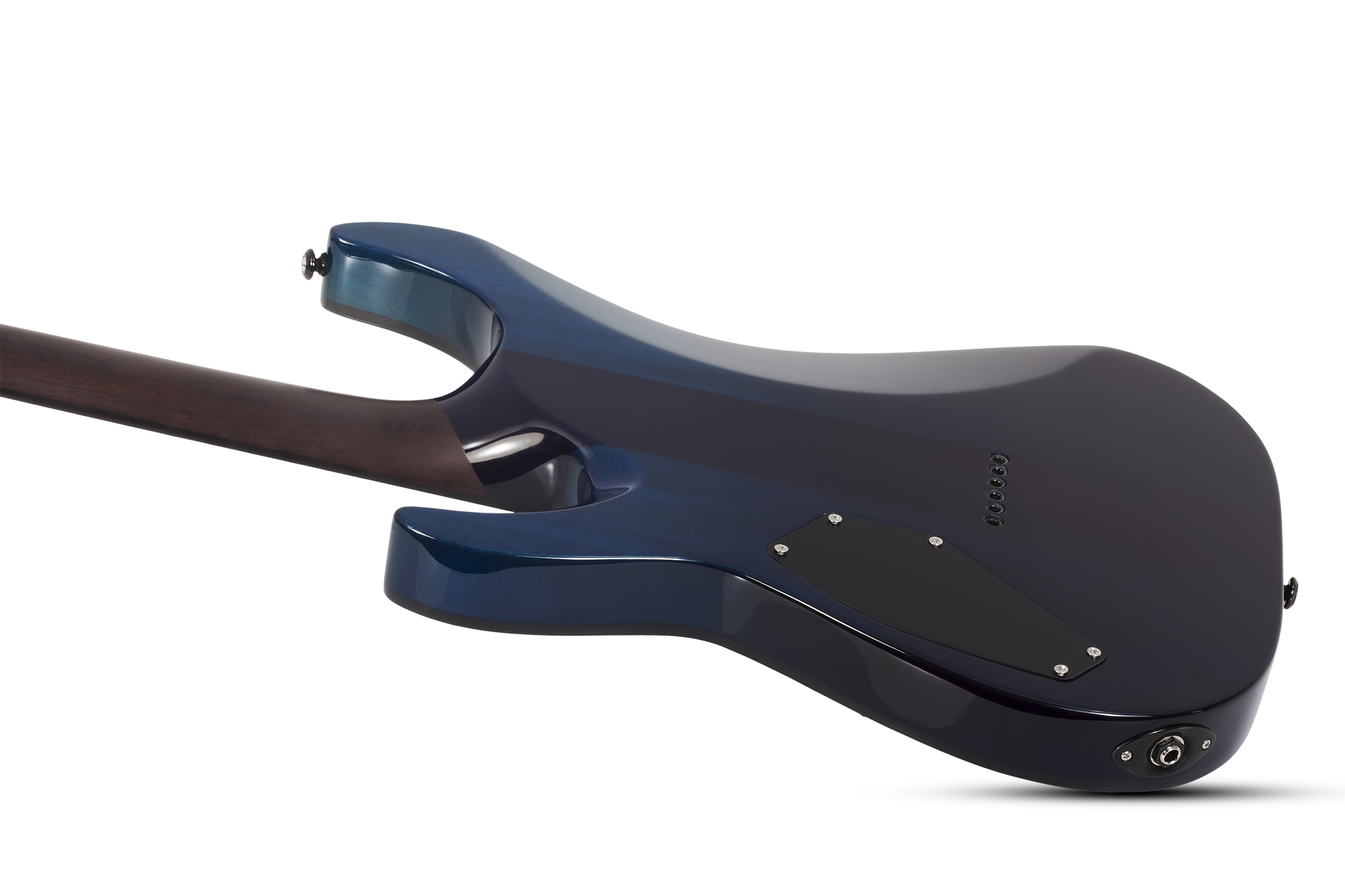 Schecter Reaper-6 Elite 2h Ht Eb - Deep Blue Ocean - E-Gitarre in Str-Form - Variation 3