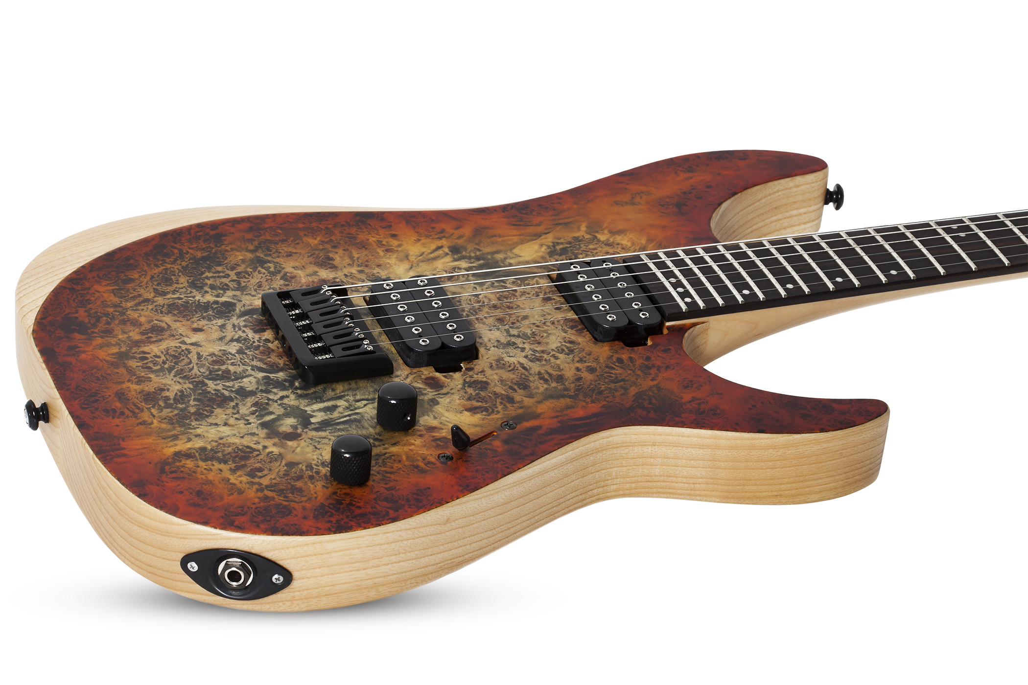 Schecter Reaper-6 2h Ht Eb - Satin Inferno Burst - E-Gitarre in Str-Form - Variation 1