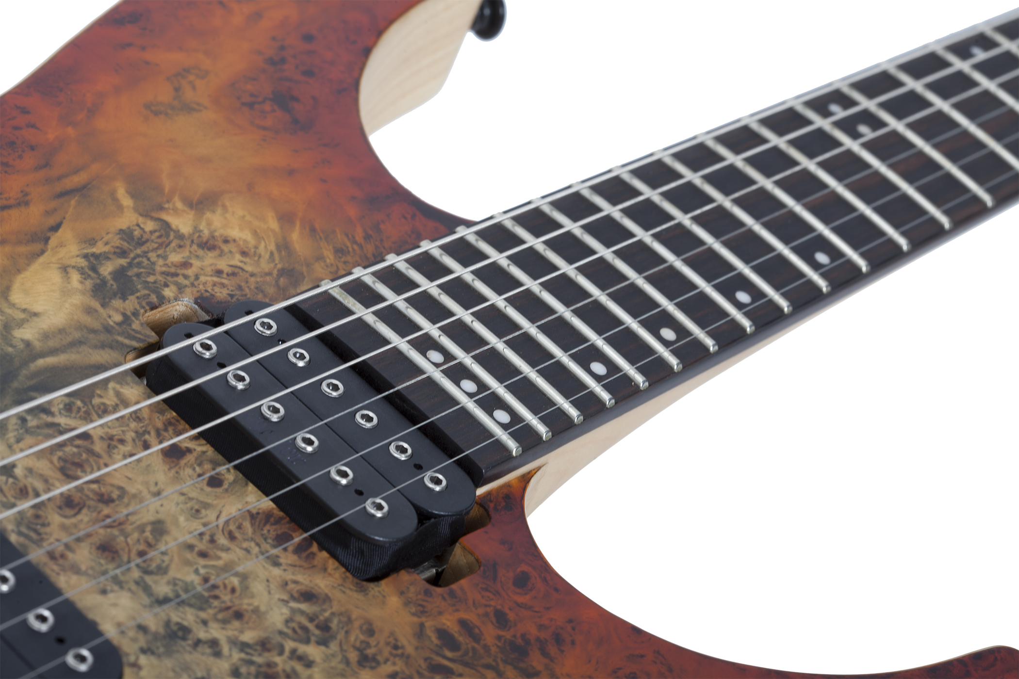 Schecter Reaper-6 2h Ht Eb - Satin Inferno Burst - E-Gitarre in Str-Form - Variation 3