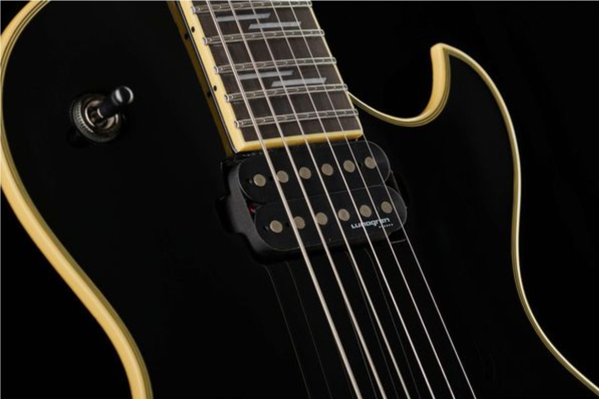 Schecter Solo-ii Blackjack 2h Lundgren Ht Eb - Black - Single-Cut-E-Gitarre - Variation 3