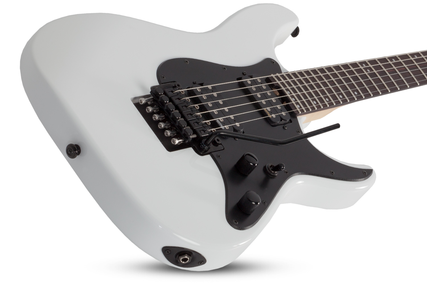 Schecter Sun Valley Super Shredder Fr 2h Emg Rw - White - E-Gitarre in Str-Form - Variation 2