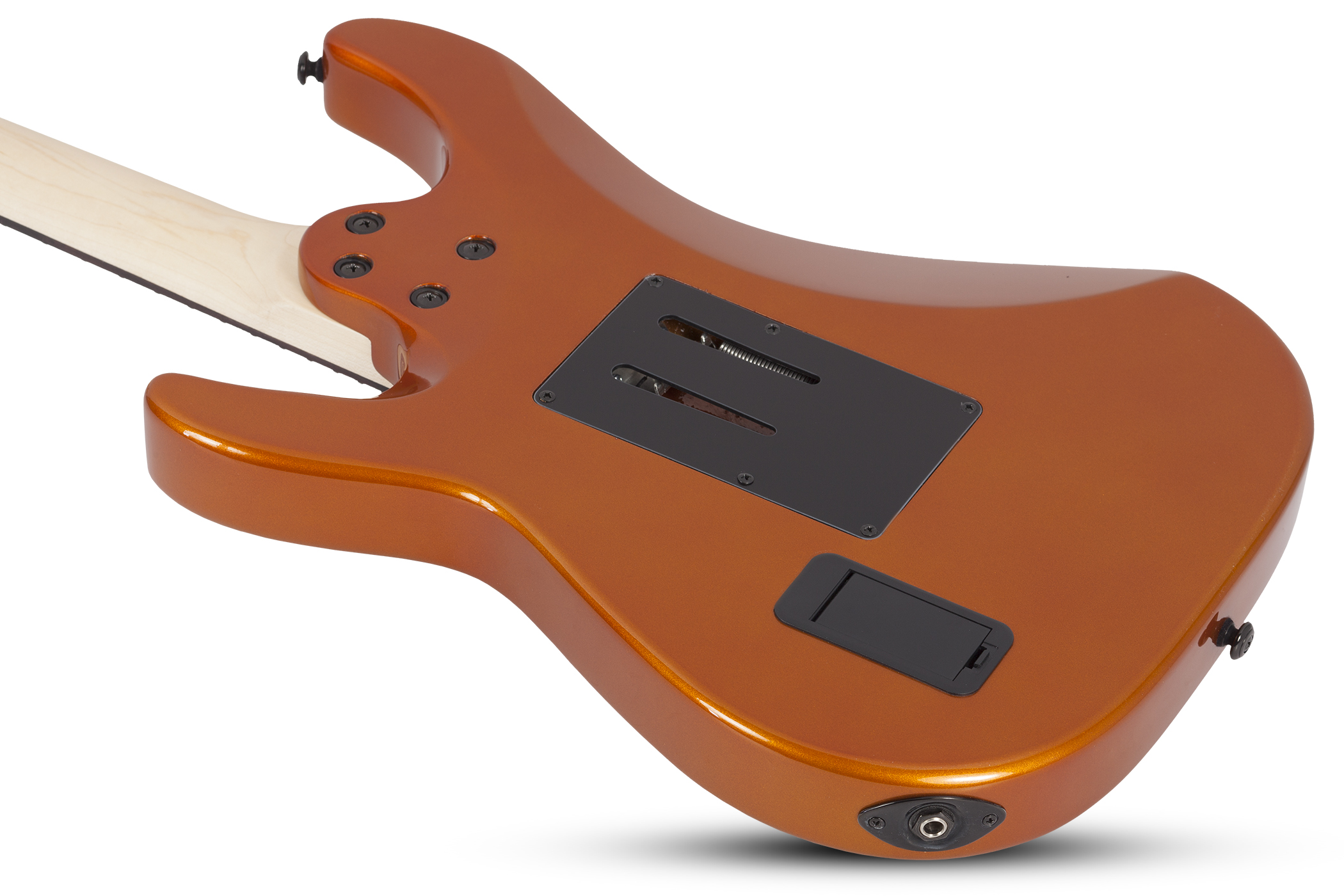 Schecter Sun Valley Super Shredder Fr 2h Emg Rw - Lambo Orange - E-Gitarre in Teleform - Variation 3