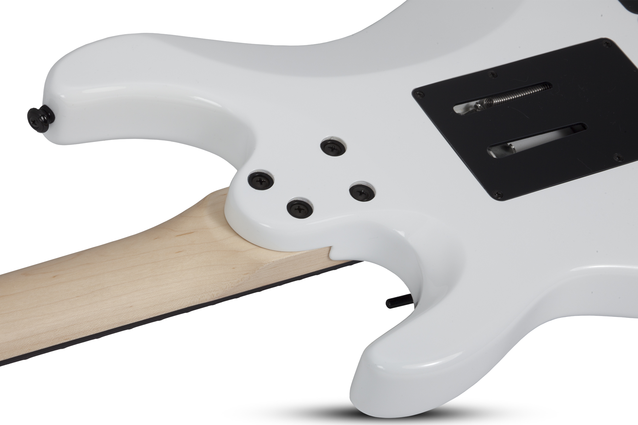 Schecter Sun Valley Super Shredder Fr S 2h Sustainiac Eb - White - E-Gitarre in Str-Form - Variation 1