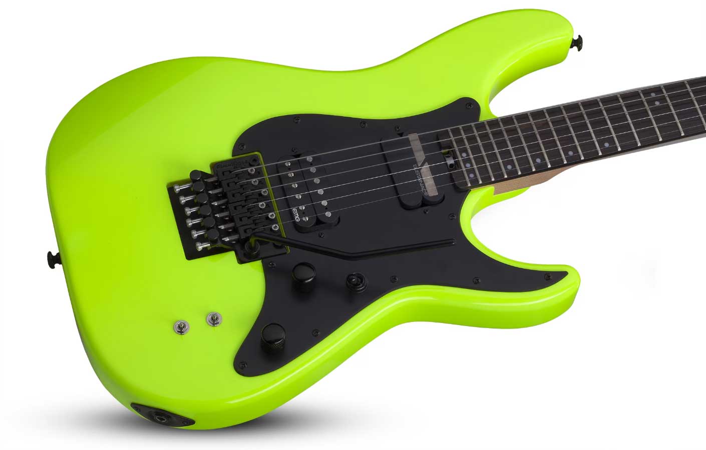 Schecter Sun Valley Super Shredder Fr S 2h Sustainiac Eb - Birch Green - E-Gitarre aus Metall - Variation 1