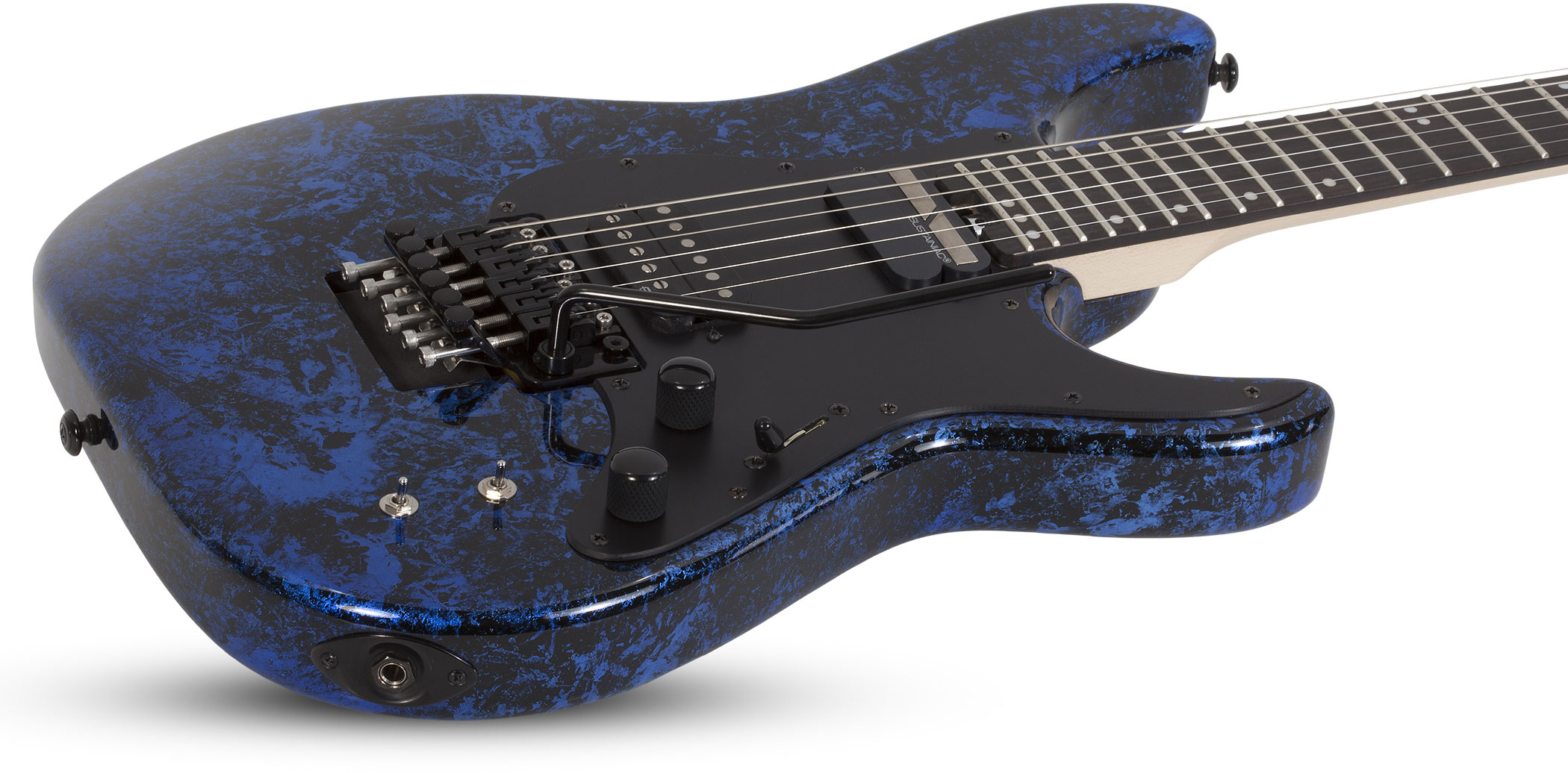 Schecter Sun Valley Super Shredder Fr S 2h Emg Sustainiac Eb - Blue Reign - E-Gitarre aus Metall - Variation 1