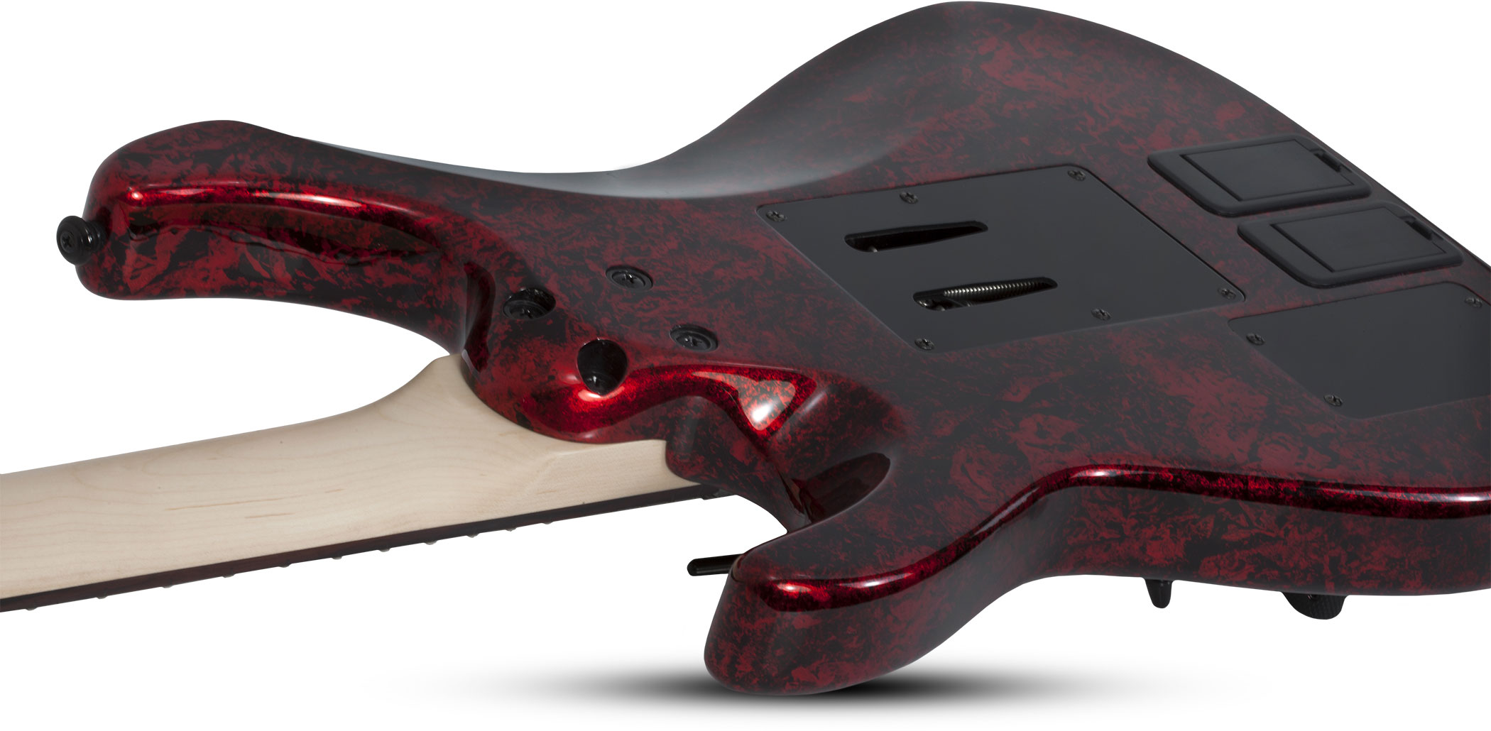 Schecter Sun Valley Super Shredder Fr S 2h Emg Sustainiac Eb - Red Reign - E-Gitarre aus Metall - Variation 2