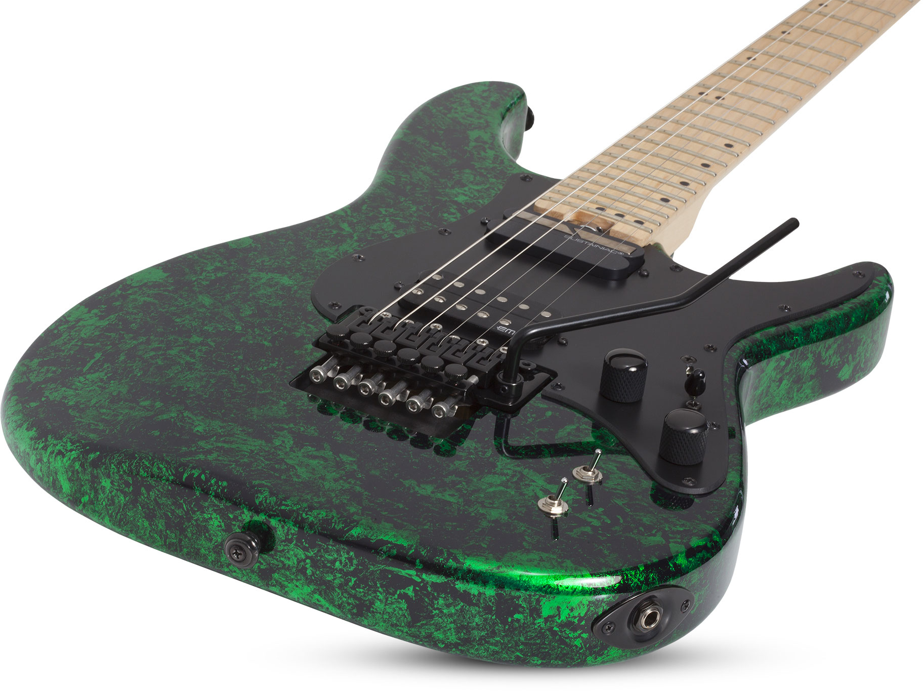 Schecter Sun Valley Super Shredder Fr S 2h Emg Sustainiac Mn - Green Reign - E-Gitarre aus Metall - Variation 1