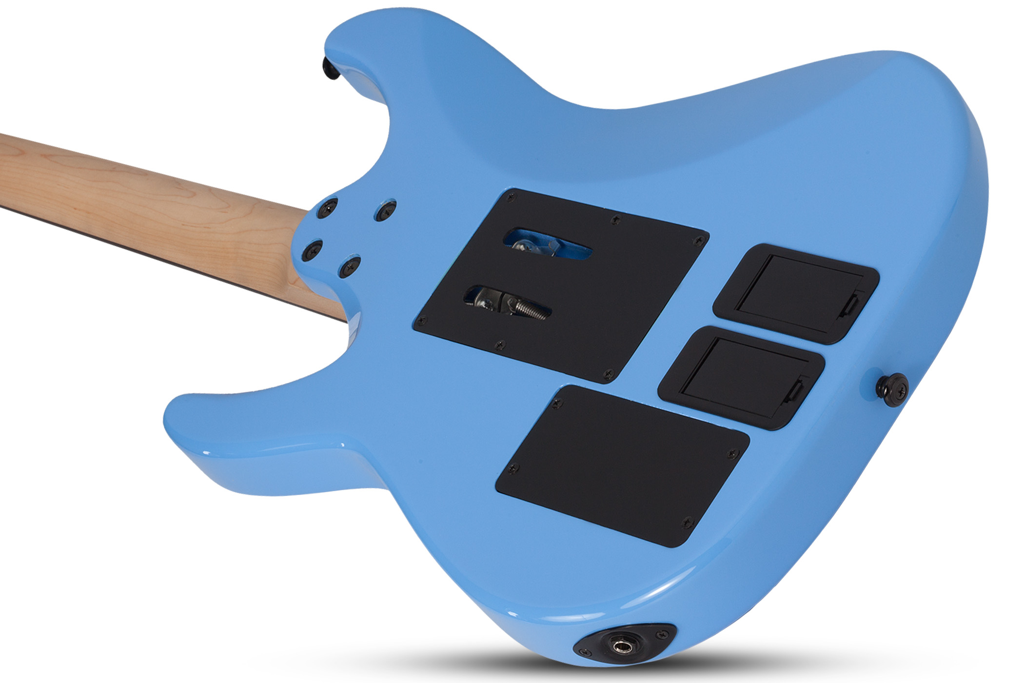 Schecter Sun Valley Super Shredder Fr S 2h Sustainiac Eb - Riviera Blue - E-Gitarre aus Metall - Variation 3