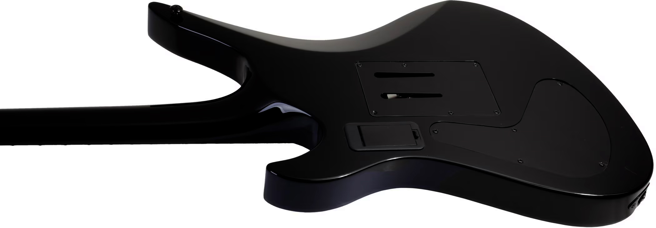 Schecter Synyster Custom-s Signature 2h Sustainiac Fr Eb - Black Silver - E-Gitarre in Str-Form - Variation 3