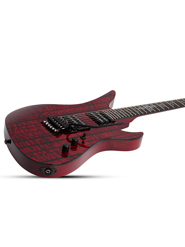 Schecter Synyster Gates Standard Plus Fr Hh Eb - Transparent Deep Red - Signature-E-Gitarre - Variation 3