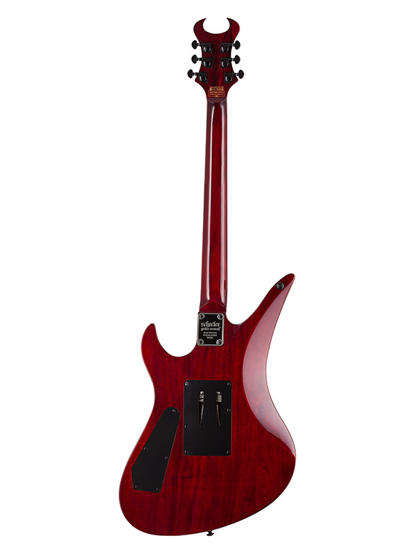 Schecter Synyster Gates Standard Plus Fr Hh Eb - Transparent Deep Red - Signature-E-Gitarre - Variation 4