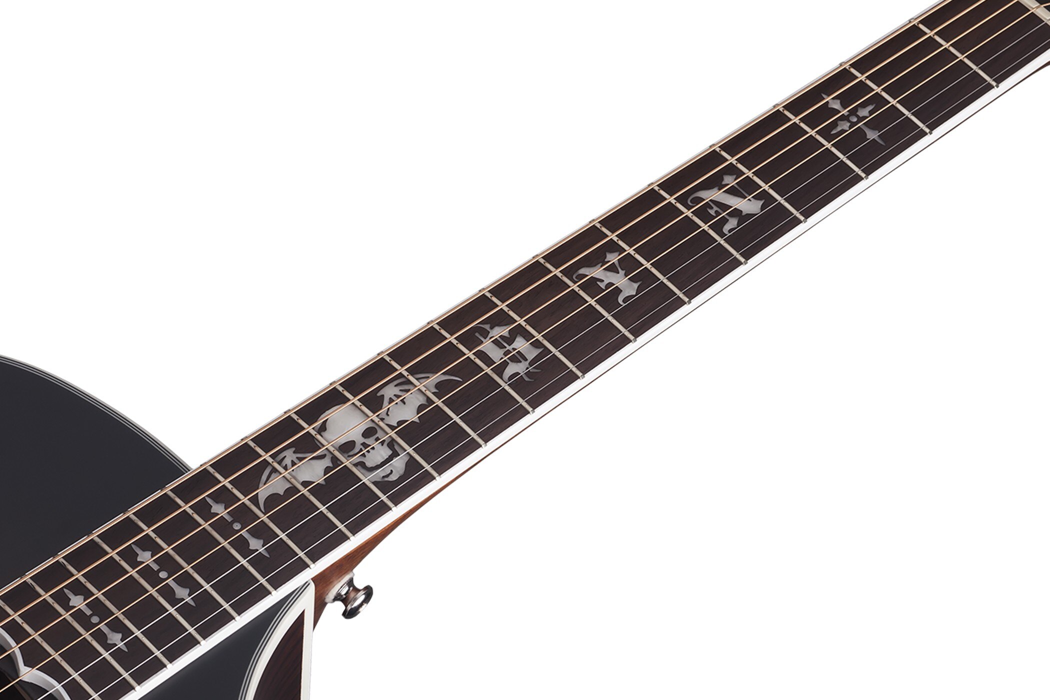Schecter Synyster Gates Syn Ga Sc Signature Grand Auditorium Cw Epicea Palissandre Rw - Trans Black Burst Satin - Folk-Gitarre - Variation 4