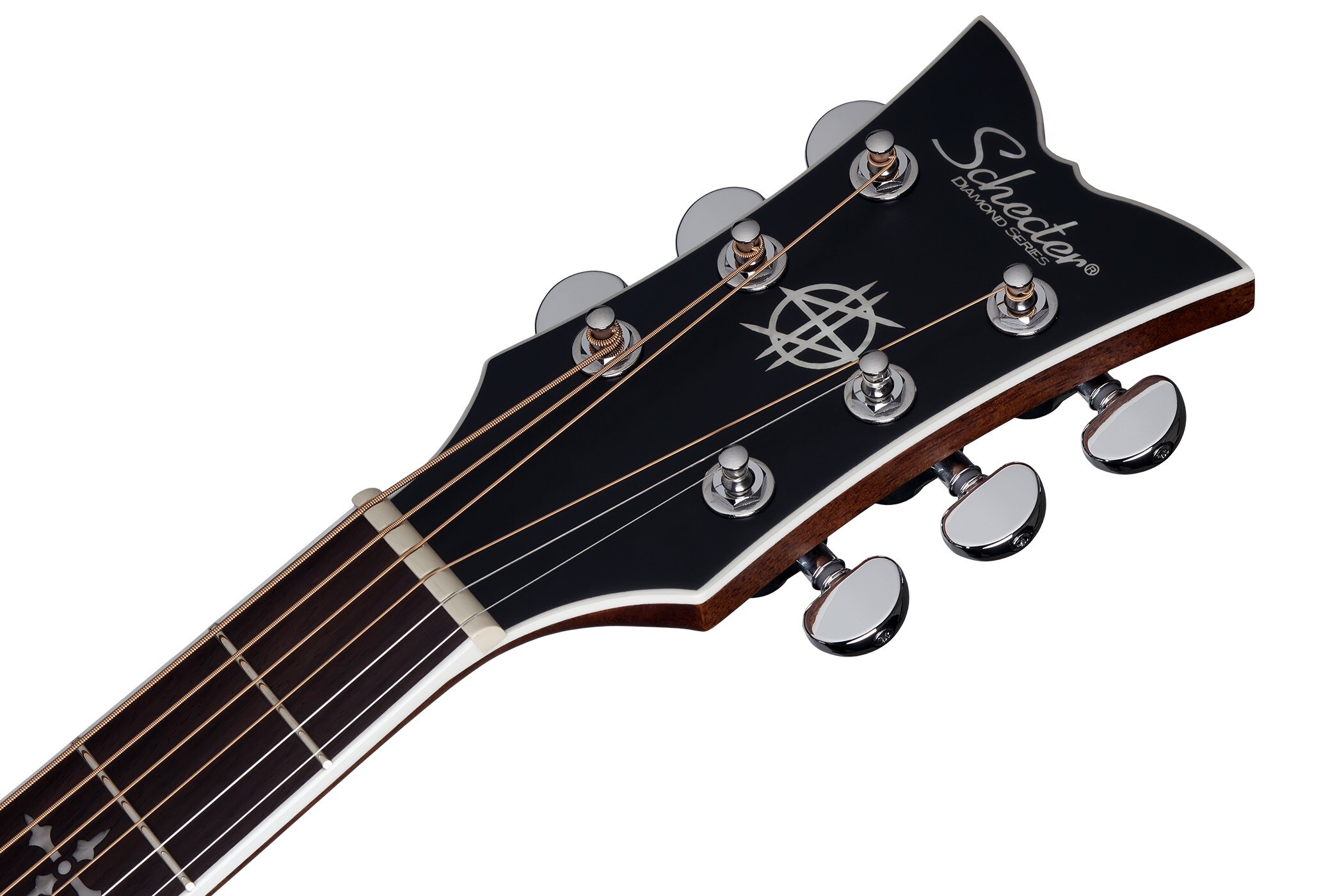 Schecter Synyster Gates Syn Ga Sc Signature Grand Auditorium Cw Epicea Palissandre Rw - Trans Black Burst Satin - Folk-Gitarre - Variation 5