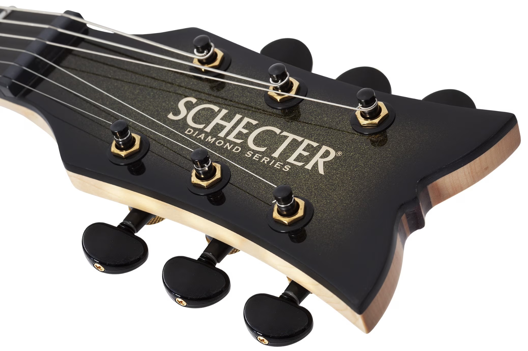 Schecter Tempest 50th Ann. Lh Gaucher 2h Ht Eb - 50th Gold Burst - E-Gitarre aus Metall - Variation 7