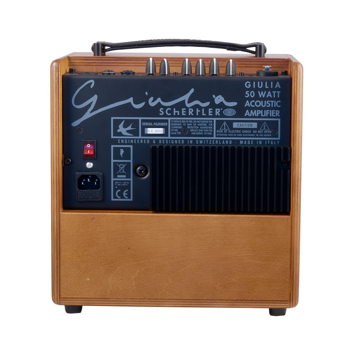 Schertler Giulia Classic 50w 1x5 Wood - Combo für E-Gitarre - Variation 1