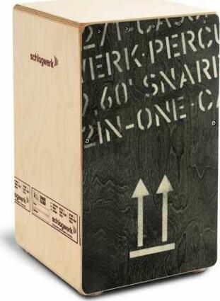 Schlagwerk Cp404 2inone Large - Black - Cajon - Main picture