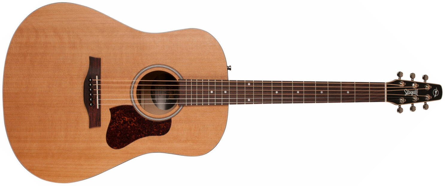 Seagull S6 Original 2018 Dreadnought Cedre Merisier - Natural - Westerngitarre & electro - Main picture