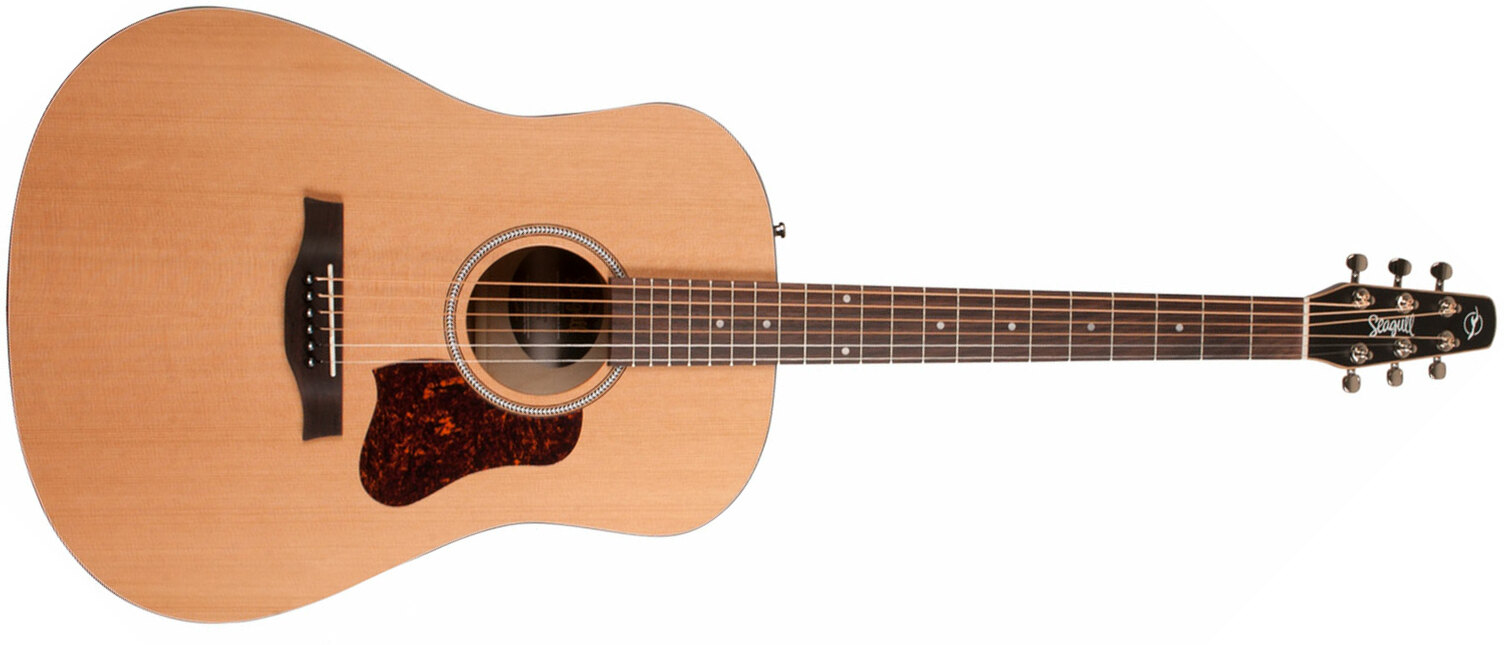 Seagull S6 Original Slim 2018 Dreadnought Cedre Merisier - Natural - Westerngitarre & electro - Main picture