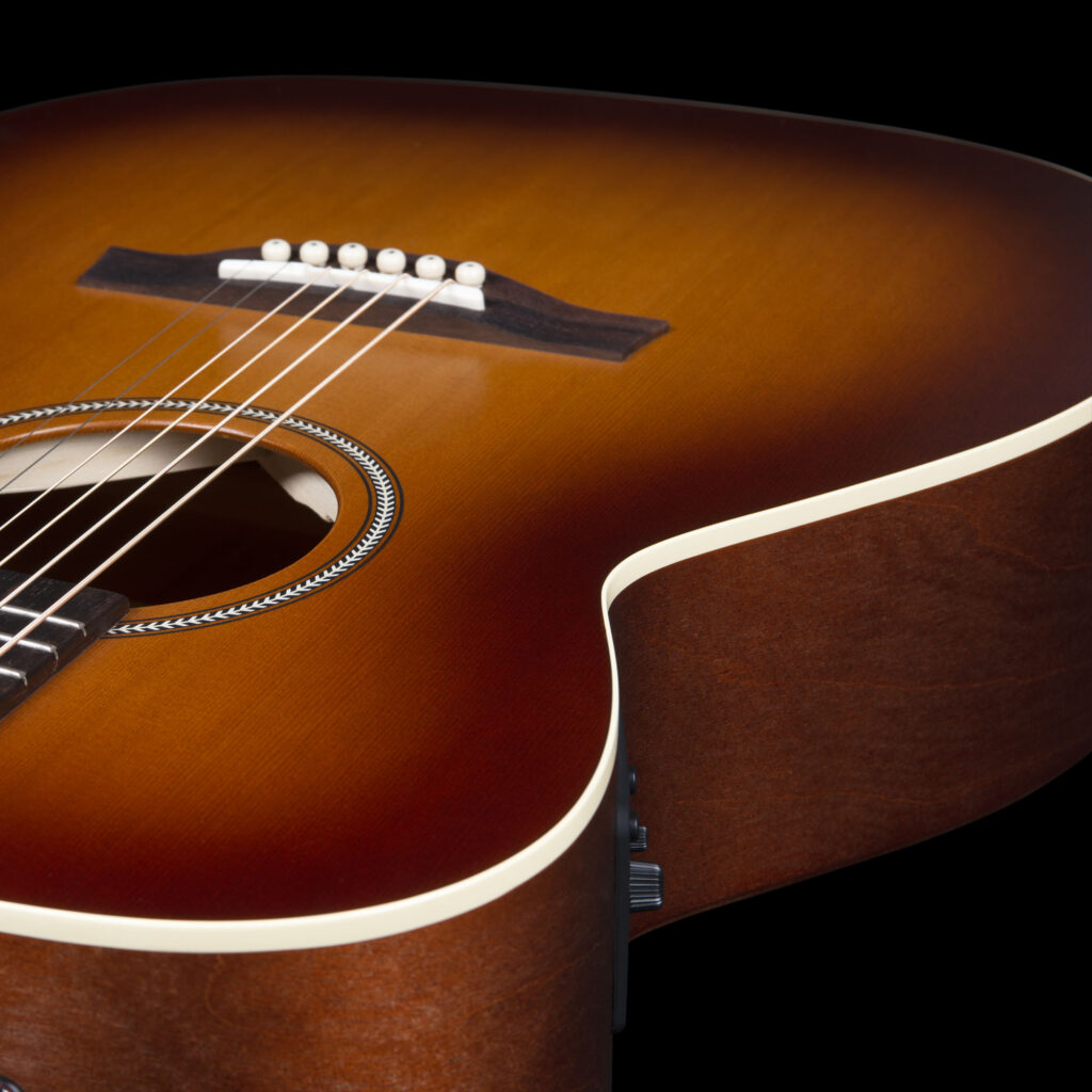 Seagull Entourage Ch Cw Eq Concert Hall Cedre Merisier Rw Presys - Rustic Burst Semi Gloss - Folk-Gitarre - Variation 1