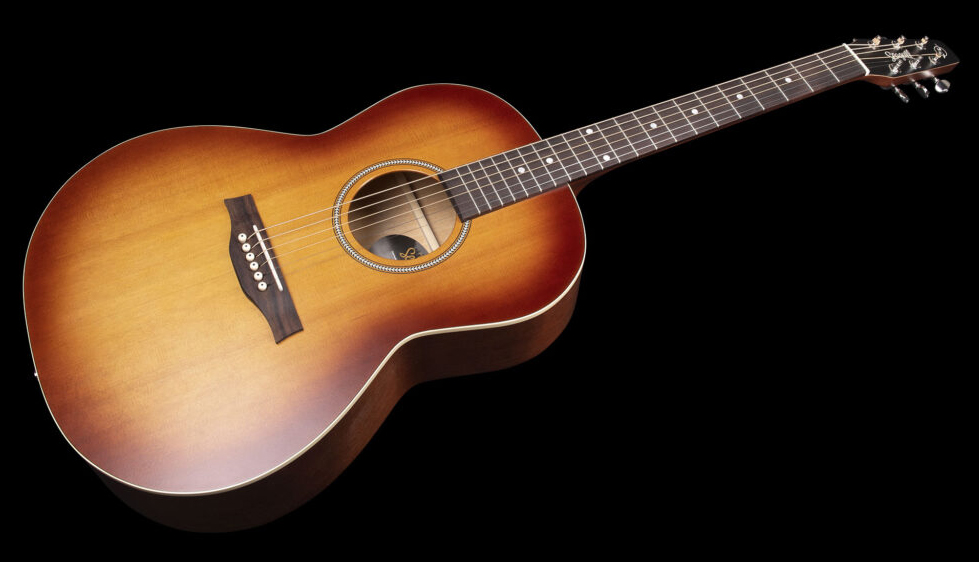Seagull Entourage Folk Concert Shsc Cedre Merisier Rw - Rustic Burst Semi Gloss - Folk-Gitarre - Variation 1