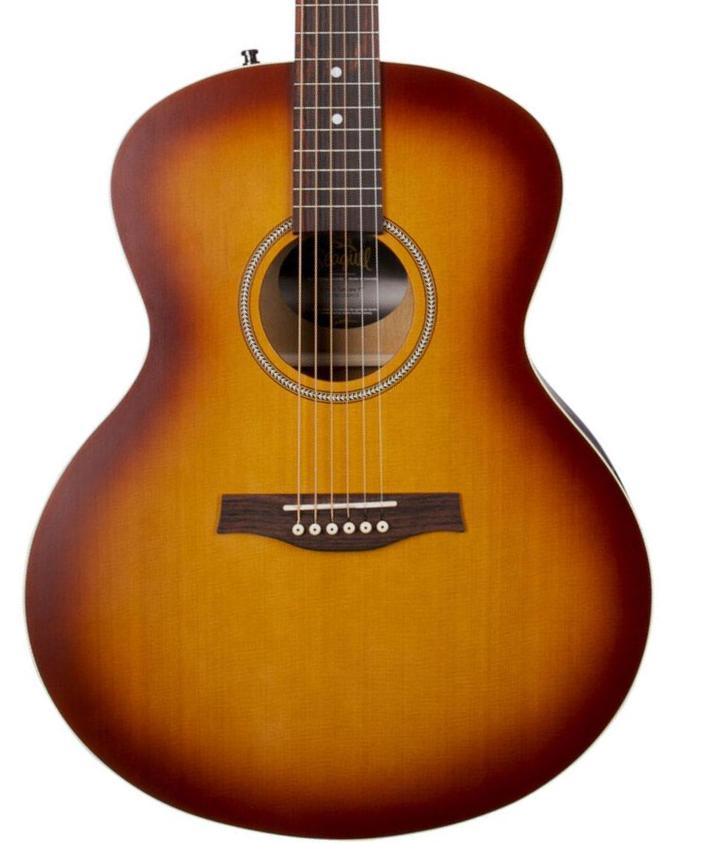 Folk-gitarre Seagull Entourage MJ - Rustic burst semi gloss