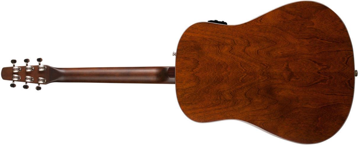 Seagull S6 Original Presys Ii Dreadnought Cedre Merisier Rw +housse - Natural Semi Gloss - Elektroakustische Gitarre - Variation 1