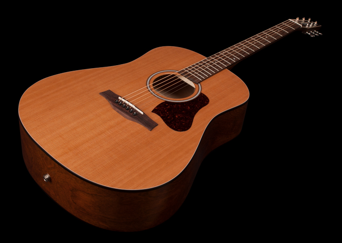 Seagull S6 Original Qit 2018 Dreadnought Cedre Merisier - Natural - Westerngitarre & electro - Variation 2