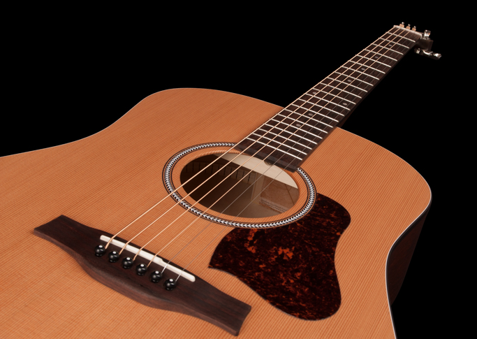 Seagull S6 Original Slim 2018 Dreadnought Cedre Merisier - Natural - Westerngitarre & electro - Variation 3