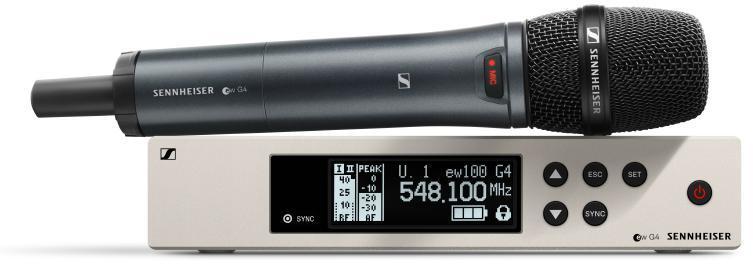 Wireless handmikrofon Sennheiser ew 100 G4-835-S-B