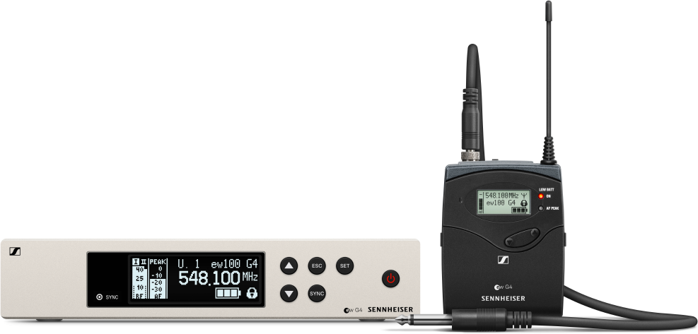 Sennheiser Ew 100 G4-ci1-a - Wireless Instrumentenmikrofon - Main picture