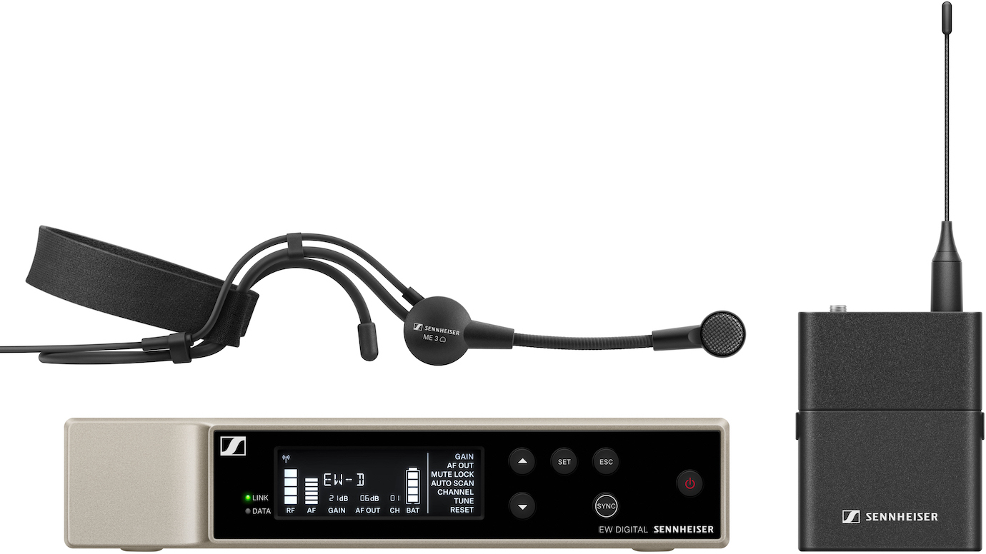 Sennheiser Ew-d Me3 Set (r1-6) - Wireless Headset-Mikrofon - Main picture