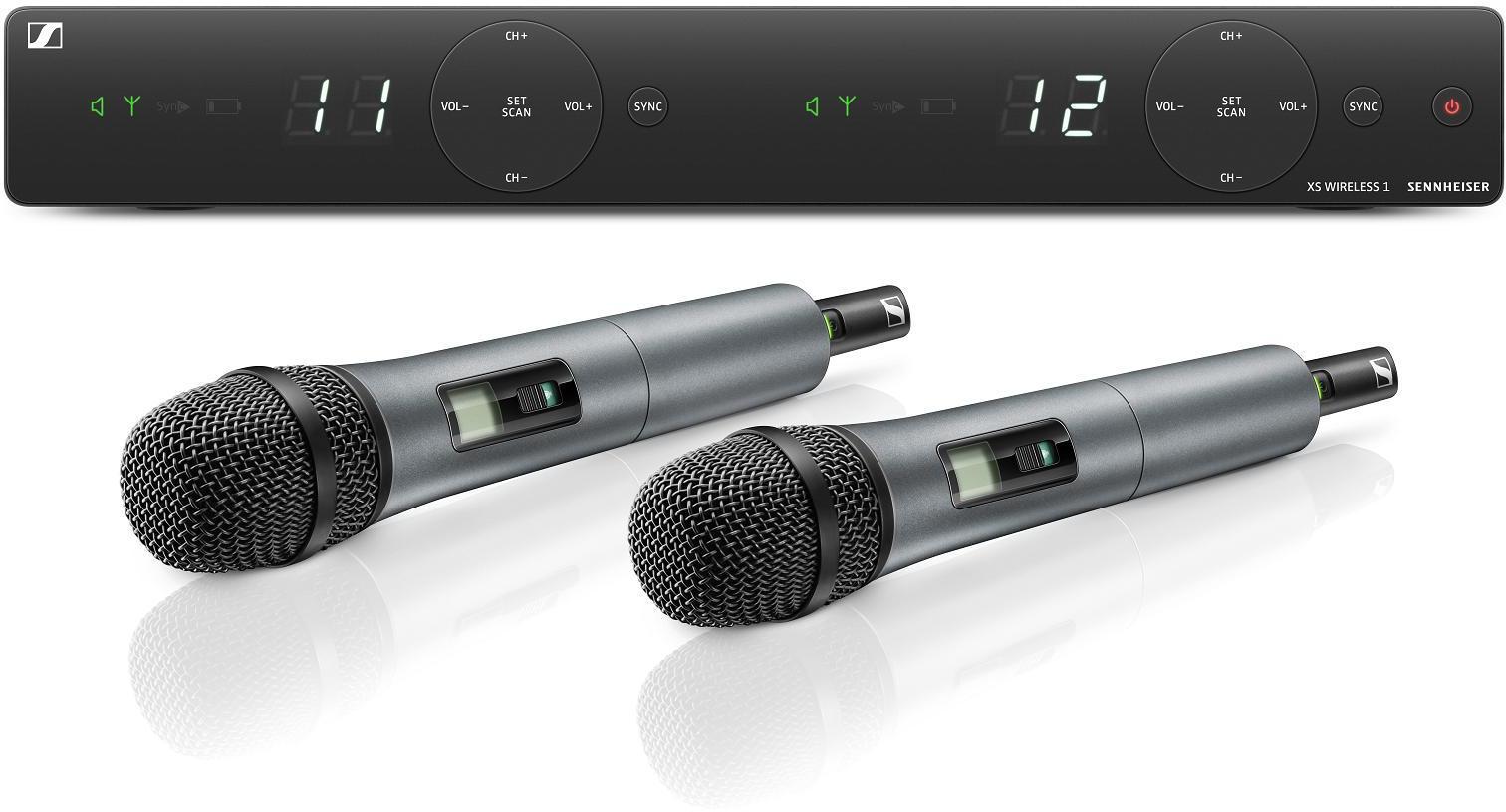Wireless handmikrofon Sennheiser XSW 1-825 DUAL-A