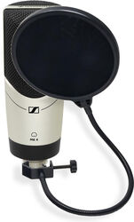 Mikrofon set mit ständer Sennheiser MK4 + XM 5200 Filtre Anti pop