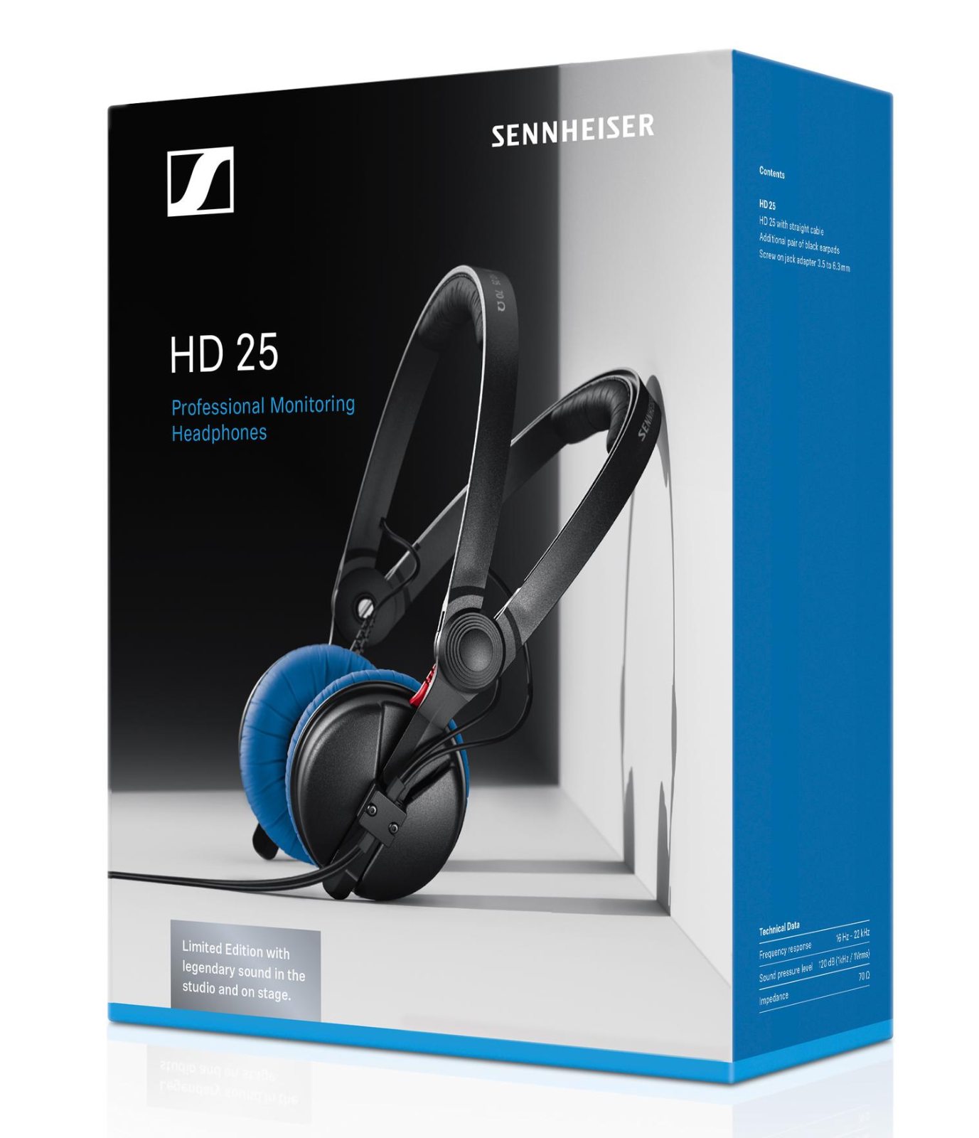 Sennheiser Hd 25 Blue Edition - Geschlossener Studiokopfhörer - Variation 2