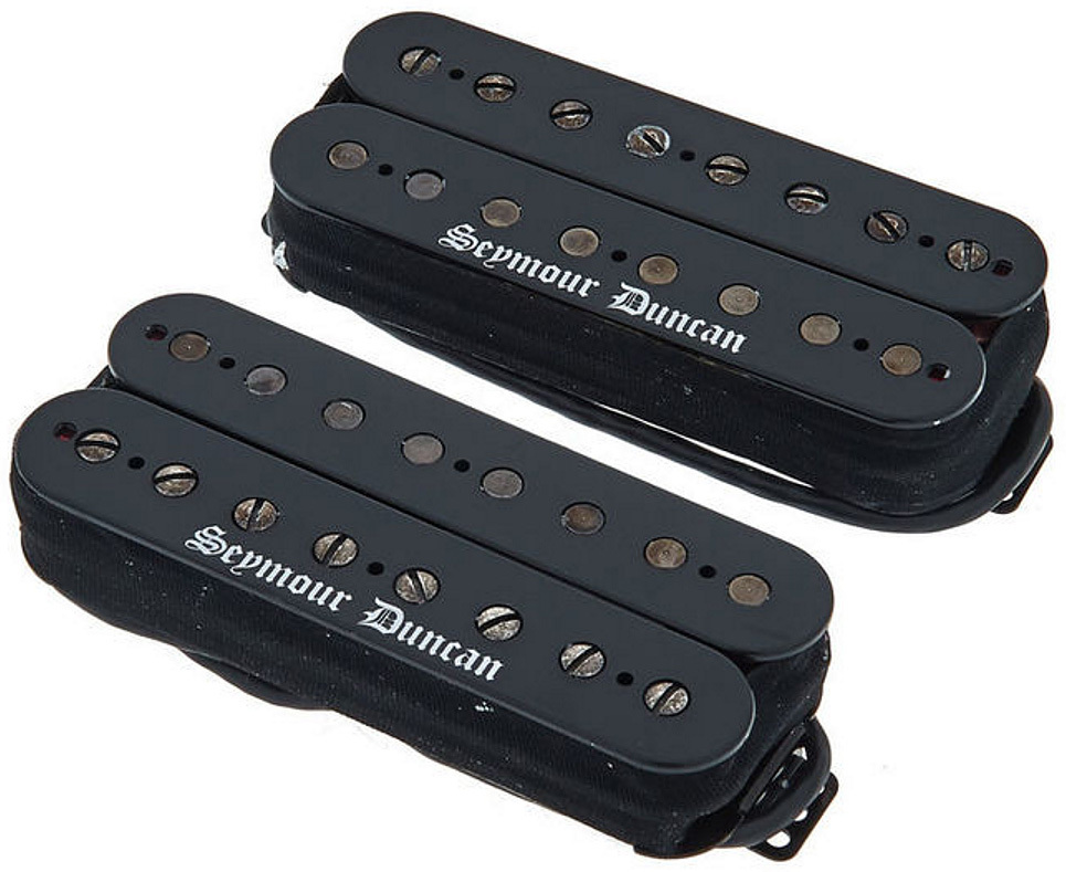 Seymour Duncan Black Winter 8 Stgr Humbucker 2-set 8-cordes Ceramic - Gitarre Tonabnehmer - Main picture